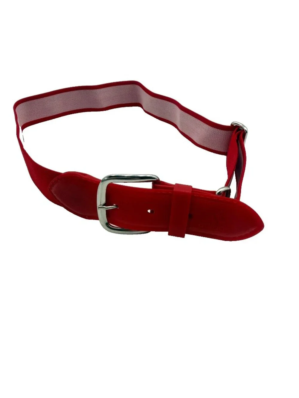 Adidas Red Elastic Baseball Softball Belt Adjustable Patented Sports Belt